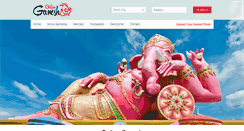 Desktop Screenshot of onlineganesh.com